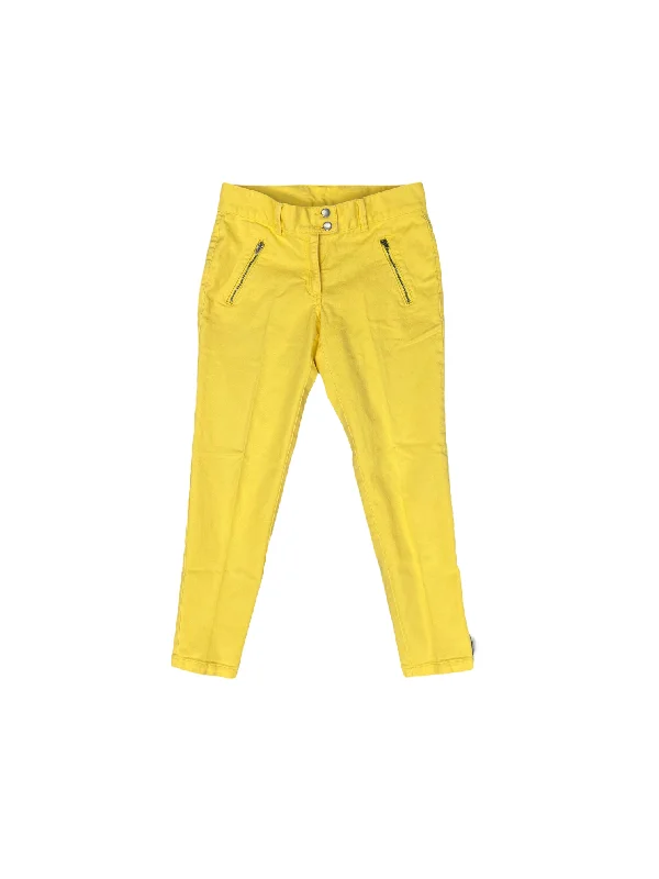 women's denim jeans for a cozy dayJeans Cropped By SUNSET RD In Yellow, Size: 4