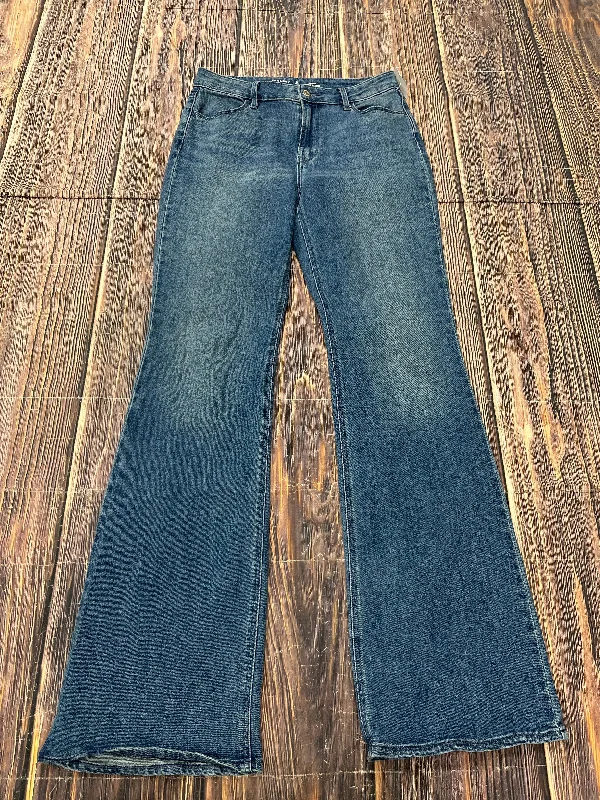 women's denim jeans for a casual FridayJeans Flared By Old Navy In Blue Denim, Size: 6l