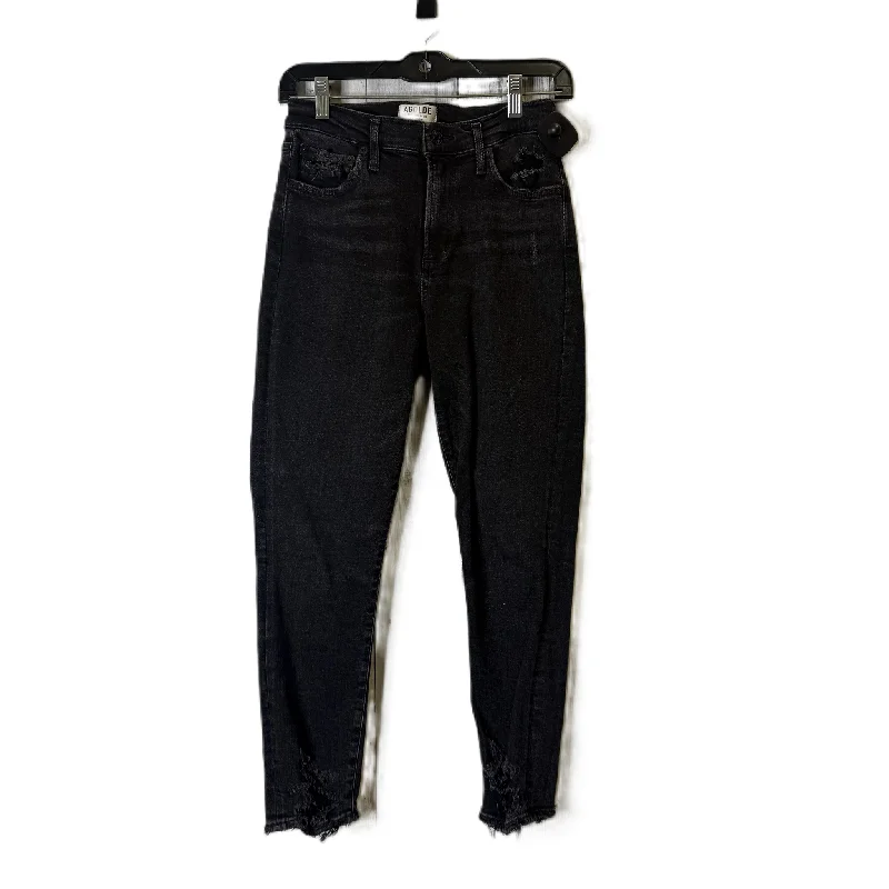 women's denim jeans for travelJeans Skinny By Agolde In Black Denim, Size: 6