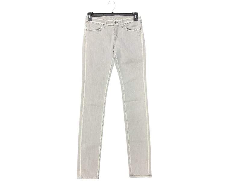 women's denim jeans with belt loopsJeans Skinny By Escada In Grey, Size: 6