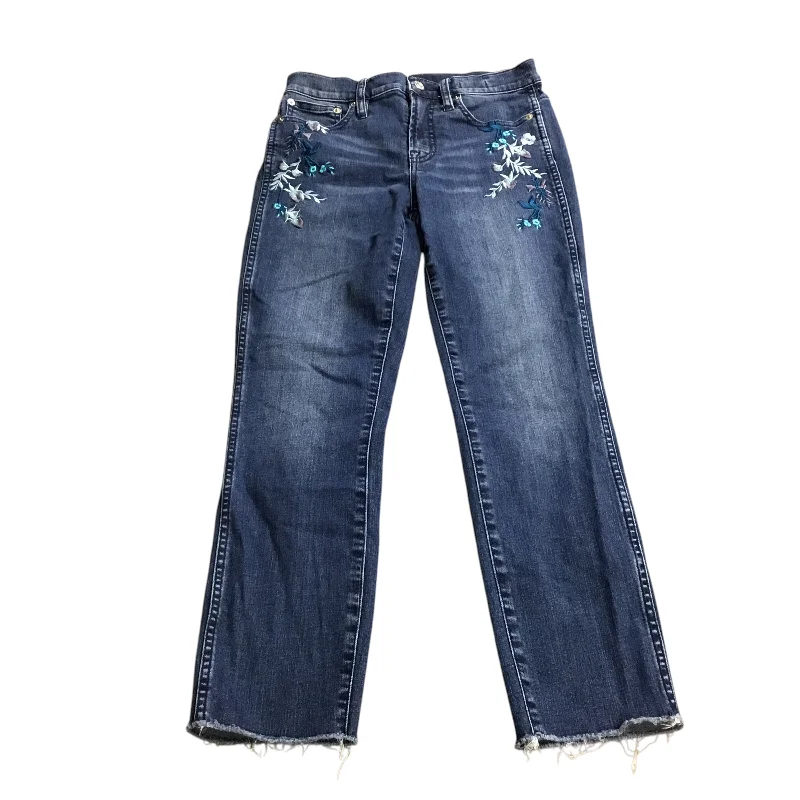 women's high-ankle denim jeansJeans Skinny By J. Crew In Blue Denim, Size: 2