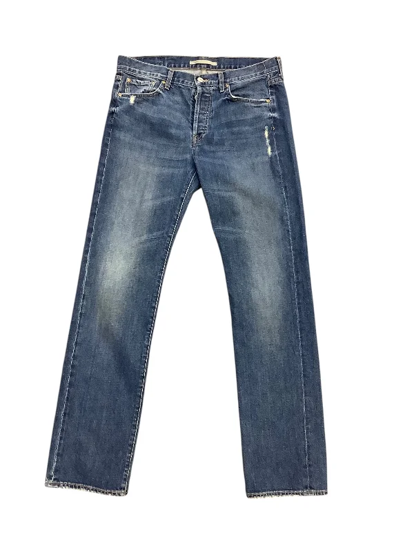 women's denim jeans for a stylish outfitJeans Straight By Vince In Blue Denim, Size: 16