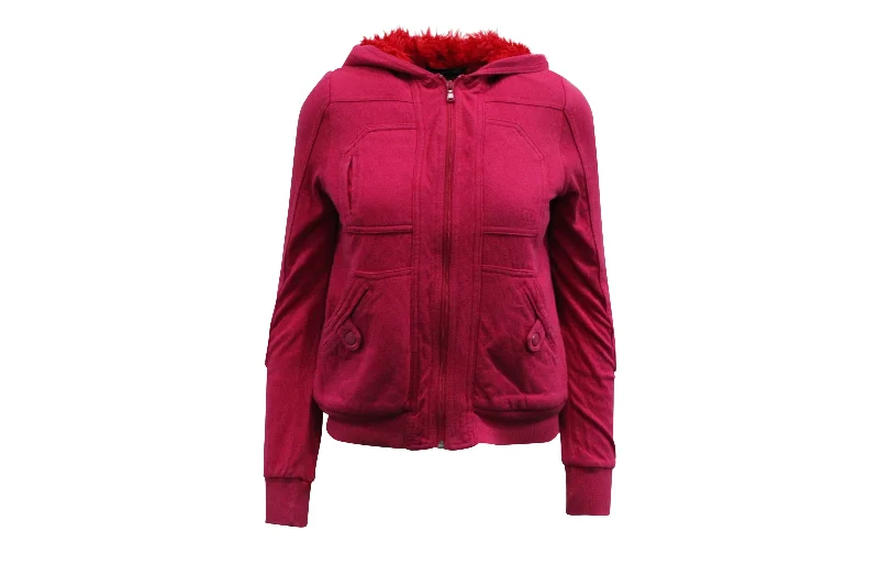 Retro SweatersMarc by Marc Jacobs Performance Jacket in Pink Cotton