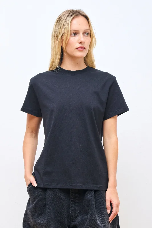 women's tops for casual FridaysMarine T-Shirt Black